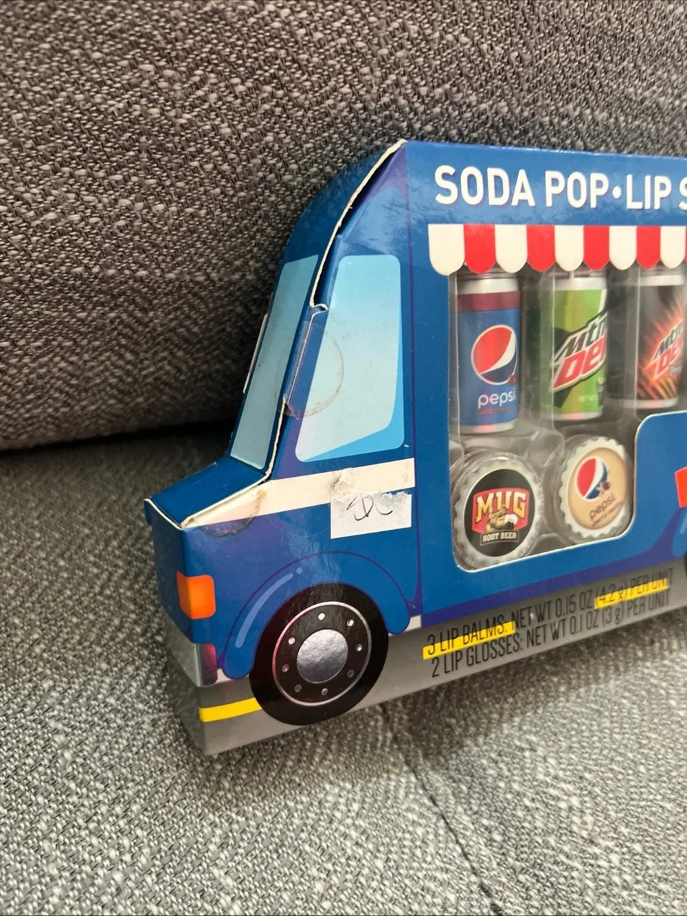 Pepsi Soda Pop Lip Set - Blue and Red Packaging (5 Pack)